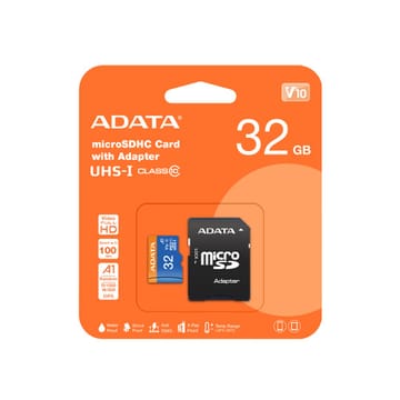 ADATA 32GB, microSDHC, Class 10 UHS-I Klasės 10