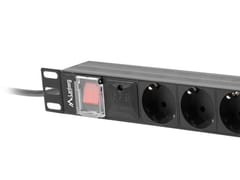 LANBERG MAITINIMO JUOSTOS STOVAS PDU 19 (1U, 16A, 8X Shuko, 2 m) 4