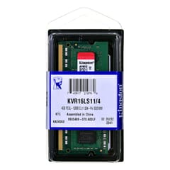 Kingston Technology ValueRAM 4GB DDR3L 1600MHz atminties modulis