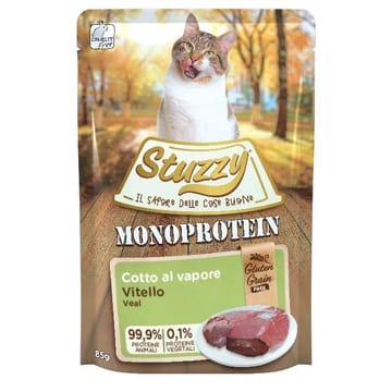 STUZZY Monoprotein Veal - šlapias kačių maistas - 85 g