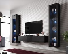 Cama VIGO SLANT 6 CZ svetainės sekcija Spinta daiktams ir garso / vaizdo technikai laikyti