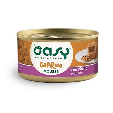 OASY Caprice Mousse Veal - šlapias kačių maistas - 85g