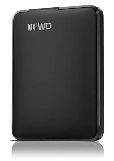 Western Digital Elements Portable (USB-C) išorinis kietasis diskas 2 TB 2.5" C tipo USB 3.2 Gen 1 (3.1 Gen 1) Juoda