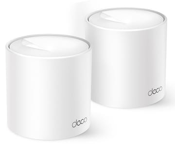 TP-Link Deco X10 Dviguba juosta (2,4 GHz / 5 GHz) Wi-Fi 6 (802.11ax) Balta 2 Vidinis