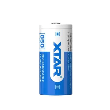 Akumuliatorius 16340/R-CR123 3,7 V ličio jonų 850 mAh XTAR