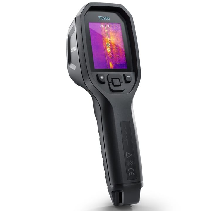 FLIR TG268 Infrarot-Thermometer -25 bis+400°C Juoda Įmontuotas ekranas LCD 320 x 240 pikseliai
