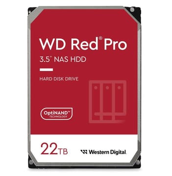 Western Digital Red Pro 3.5" 22000 GB Serial ATA III