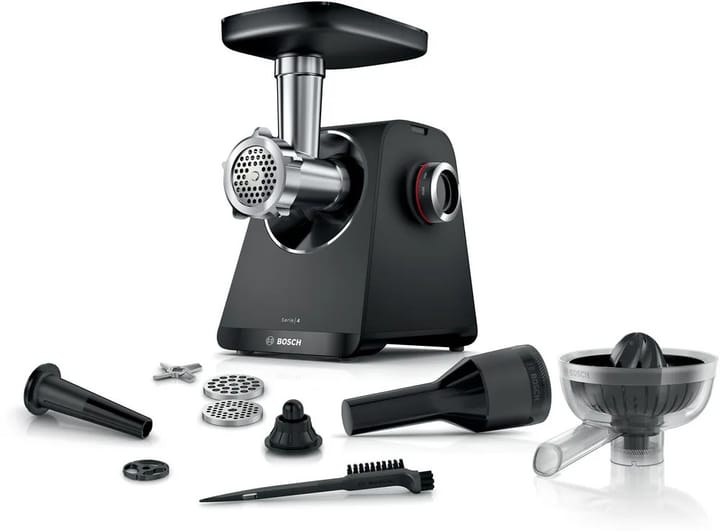 Bosch MFWS430B mėsmalė 1900 W Juoda, Sidabras