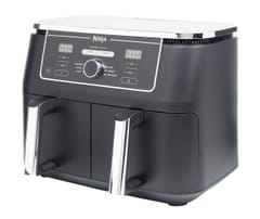 Ninja AF400EU gruzdintuvė Dvigubas 9,5 L Autonominės 2470 W Karšto oro gruzdintuvė Juoda 2