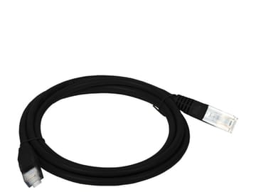 Alantec KKU5CZA2 tinklo kabelis Juoda 2 m Cat5e U/UTP (UTP)