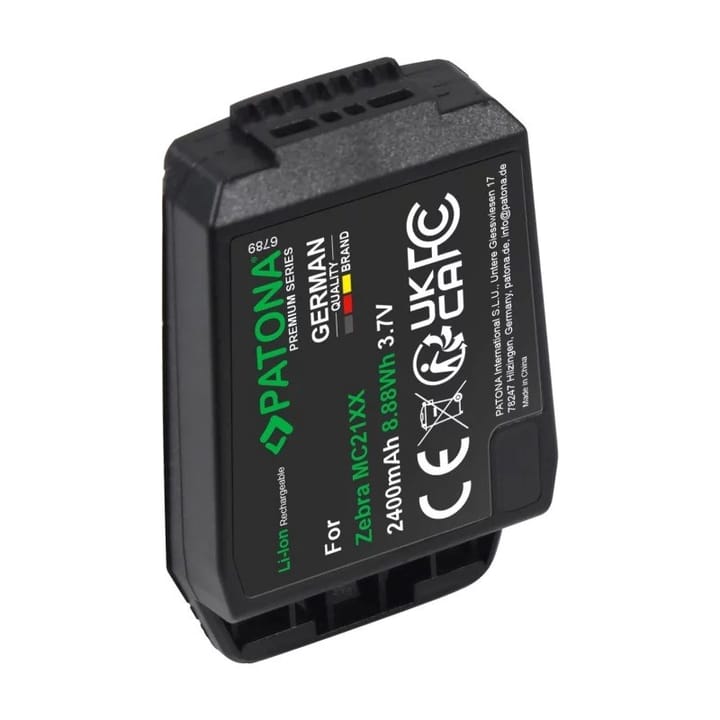 PATONA Pakaitinis akumuliatorius Zebra MC21XX - BTRY-MC21EAB0E, 3,7 V 2400 mAh Li-Ion