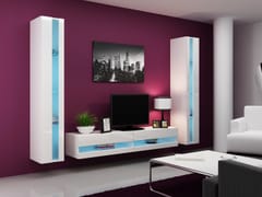 Cama VIGO NEW3 BI/BI svetainės sekcija Spinta daiktams ir garso / vaizdo technikai laikyti