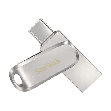 SanDisk Ultra Dual Drive Luxe USB atmintukas 32 GB USB Type-A / USB Type-C 3.2 Gen 1 (3.1 Gen 1) Nerūdijančiojo plieno