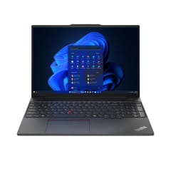Lenovo ThinkPad E16 Gen 2 (AMD) AMD Ryzen™ 5 7535U Knyginis kompiuteris 40,6 cm (16") WUXGA 8 GB DDR5-SDRAM 256 GB SSD Wi-Fi 6E (802.11ax) Windows 11 Pro Anglų Juoda Naujas / Repack 1
