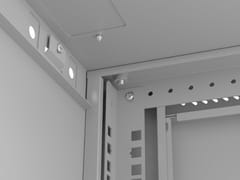 Lanberg WF03-5304-10S lentyna 4U Sieninis stovas Pilka 7