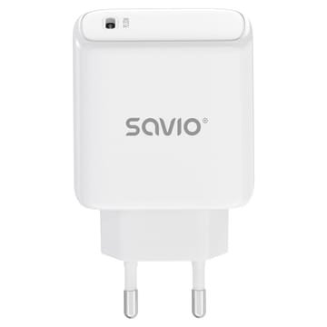 SAVIO LA-14 20W tinklo įkroviklis su Power Delivery 3.0