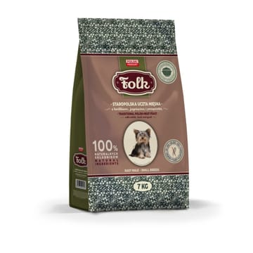 FOLK Small breeds Traditional polish meat feast with rabbit, lamb and quail - sausas maistas šunims - 7kg