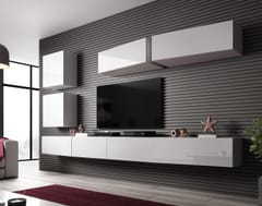 Cama VIGO SLANT 5 BI svetainės sekcija Spinta daiktams ir garso / vaizdo technikai laikyti