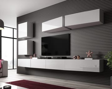 Cama VIGO SLANT 5 BI svetainės sekcija Spinta daiktams ir garso / vaizdo technikai laikyti