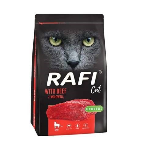 DOLINA NOTECI Rafi Cat with Beef - sausas kačių maistas - 7 kg