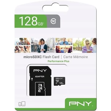 PNY Performance Plus 128 GB MicroSDXC Klasės 10 (P-SDU12810PPL-GE)
