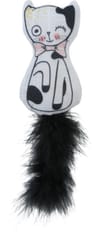 ZOLUX Chatouille Cat with feathers and catnip - žaislas katėms - 13cm 2