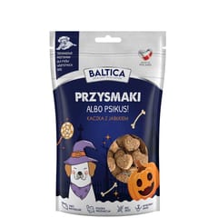 BALTICA Halloween Duck with apple - skanėstas šuniui - 100g