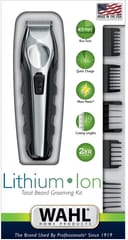 Wahl 09888-1316 barzdos kirpimo mašinėlė AC-Baterija 12 2,5 cm Juoda, Nerūdijančiojo plieno 4