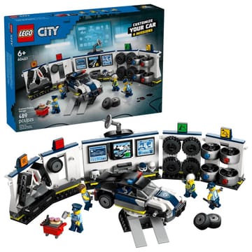 LEGO CITY 60457 Individualizuota policijos automobilių garažas