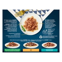 PURINA Gourmet Perle Duck, turkey, lamb, tuna - drėgno kačių ėdalo - 12x85 g 4