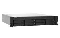 QNAP TS-832PXU-RP NAS Stovas (2U) Annapurna Labs AL324 4 GB DDR4 0 TB QNAP Turbo System Juoda 3