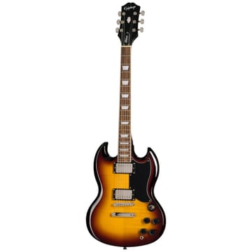 Epiphone SG Tribute Plus Vintage Sunburst - elektrinė gitara