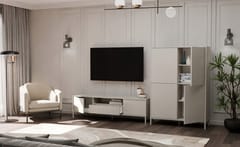 TV spintelė KAMARO 160 SLIM/GŁ KAŠMYRO SPALVA 4