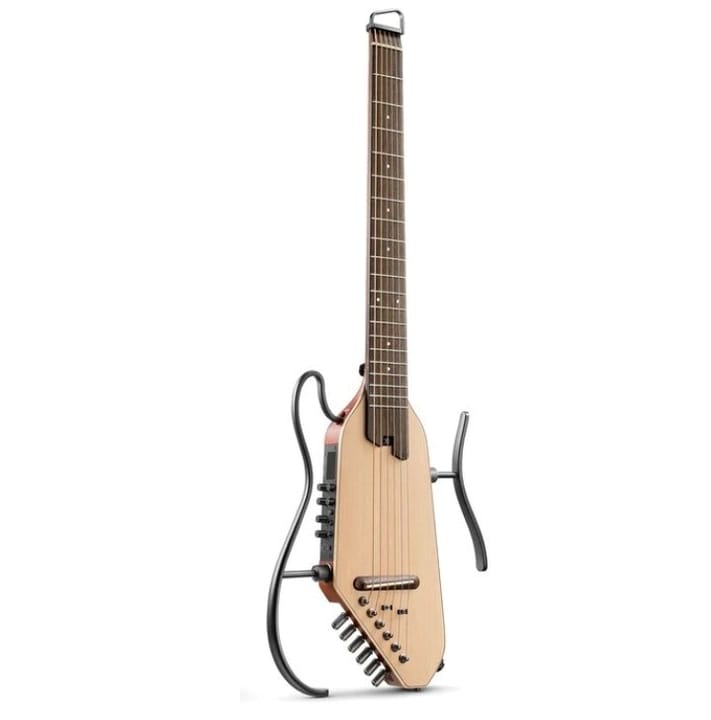Donner Hush I Pro Natural Spruce - elektroakustinė gitara