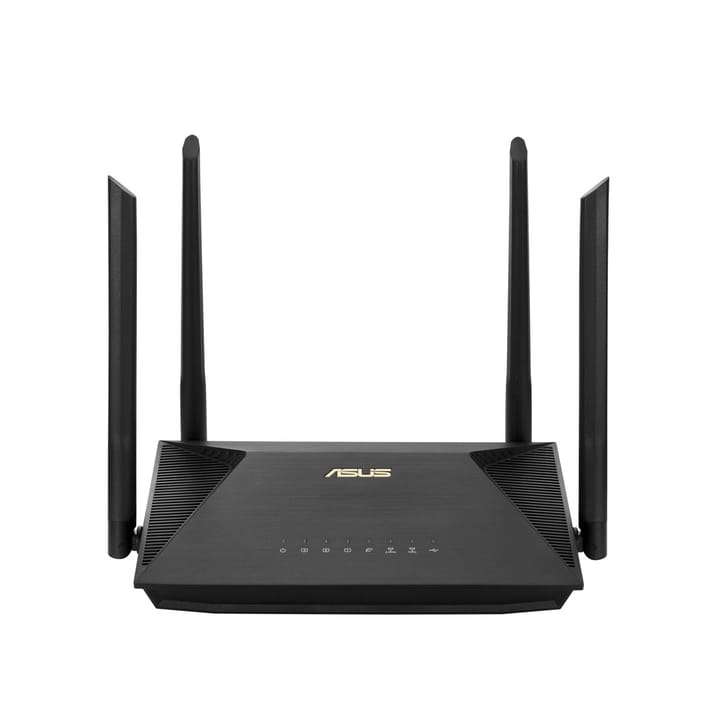 ASUS RT-AX1800U belaidis maršrutizatorius Gigabitinis eternetas Dviguba juosta (2,4 GHz / 5 GHz) Juoda