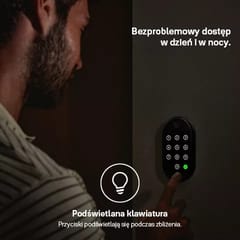 „Yale“ 05/303000/BL Išmanioji klaviatūra 2 - Skaitmeninė klaviatūra su pirštų atspaudų skaitytuvu Juoda 2