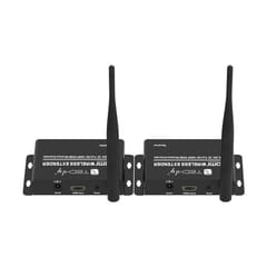 Techly IDATA HDMI-WL55 vaizdo ir garso signalų ilgintuvas AV siųstuvas ir imtuvas Juoda 4