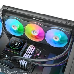Thermaltake TH360-S V3 ARGB Procesorius Universalusis skystinis aušintuvas 12 cm Juoda 1 vnt 5