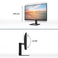 Philips 1000 series 24E1N1300AE/00 kompiuterio monitorius 60,5 cm (23.8") 1920 x 1080 pikseliai „Full HD“ LCD Juoda 3