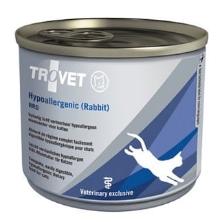 TROVET Hypoallergenic RRD with rabbit - drėgno kačių ėdalo - 200g