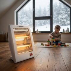 Esperanza EHH010 Elektrinis kvarcinis šildytuvas 400W/800W Baltas 6