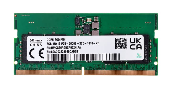 Lenovo 4X71M23184 atminties modulis 8 GB 1 x 8 GB DDR5 5600 MHz