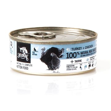 3COTY Turkey with chicken For kittens - šlapias kačių maistas - 80g