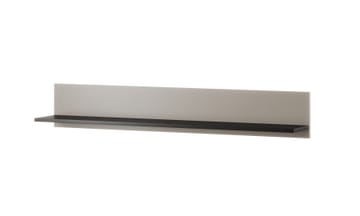 Cama SOHO 201125 lentyna Slanki lentyna Kabinamas ant sienos Smulkinių plokštė Juoda, Kašmyro spalva