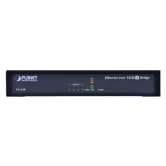 Planet VC-234 tinklo komutatorius Valdomas Fast Ethernet (10/100) Juoda 1U 2