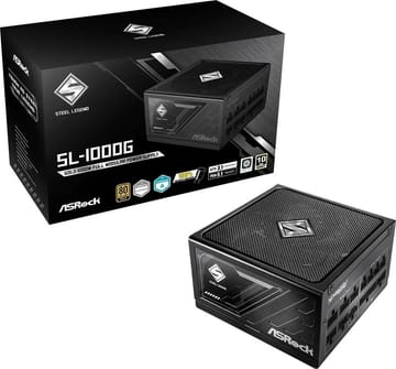 Maitinimo šaltinis ASRock STEEL LEGEND 1000W 80 Plus Gold (90-UXS100-GFEAAA)
