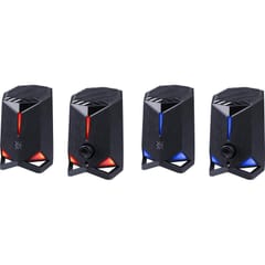 Defender Rocket 2.0 garsiakalbiai, 6 W, LED, USB, juodi 4