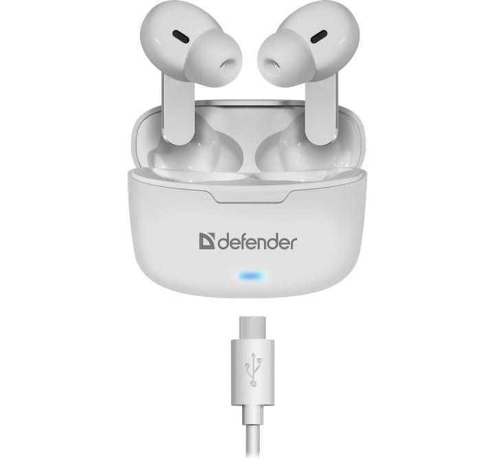 Bluetooth ausinės TWINS 903 balta