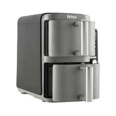 Ninja SL400EU gruzdintuvė Dvigubas 9,5 L 2470 W Karšto oro gruzdintuvė Juoda, Pilka 3