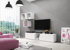 Cama ROCO8 BI/BI/BI svetainės sekcija Spinta daiktams ir garso / vaizdo technikai laikyti